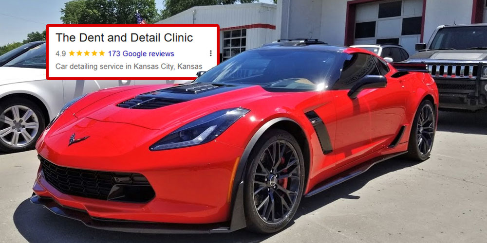 Image Of Vehicle Parts Being Spray Painted